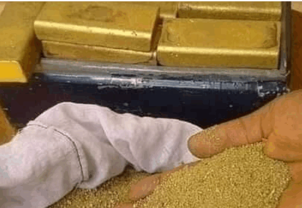 23k Gold Bar from East Africa
