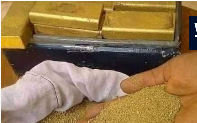 23k Gold Bar from East Africa